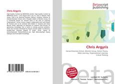 Copertina di Chris Argyris