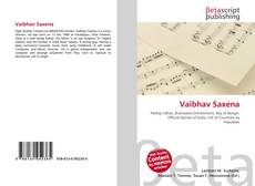 Capa do livro de Vaibhav Saxena 