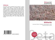 Capa do livro de Witherite 