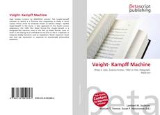 Buchcover von Voight- Kampff Machine