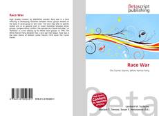 Capa do livro de Race War 