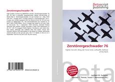 Capa do livro de Zerstörergeschwader 76 