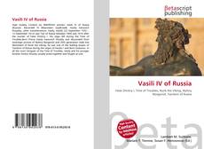 Capa do livro de Vasili IV of Russia 
