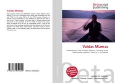 Capa do livro de Vaidas Mizeras 