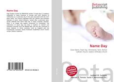 Capa do livro de Name Day 