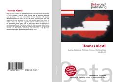 Couverture de Thomas Klestil