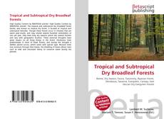 Tropical and Subtropical Dry Broadleaf Forests的封面