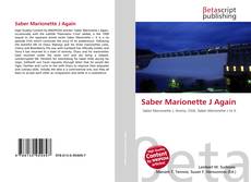 Buchcover von Saber Marionette J Again