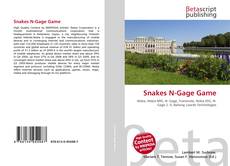 Couverture de Snakes N-Gage Game