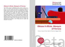 Capa do livro de Obizzo II d'Este, Marquis of Ferrara 