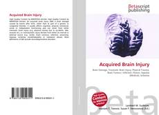 Capa do livro de Acquired Brain Injury 