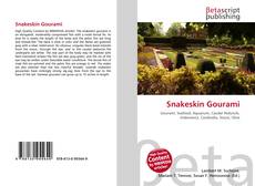 Capa do livro de Snakeskin Gourami 