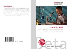 Couverture de Sulfuric Acid