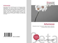 Couverture de Achariaceae