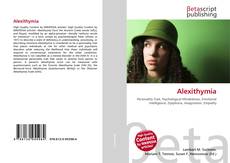 Capa do livro de Alexithymia 