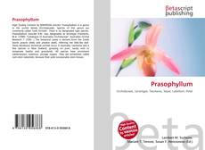 Couverture de Prasophyllum