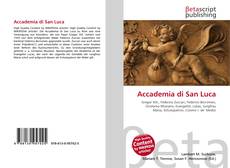 Couverture de Accademia di San Luca
