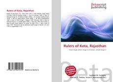 Couverture de Rulers of Kota, Rajasthan