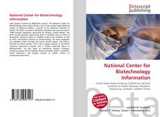 Copertina di National Center for Biotechnology Information