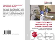 Copertina di National Center for Complementary and Alternative Medicine