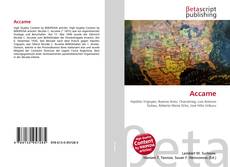 Capa do livro de Accame 