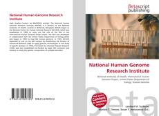 Couverture de National Human Genome Research Institute
