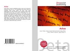 Couverture de Achas