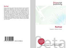 Copertina di Rachae