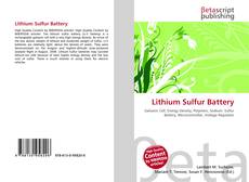 Copertina di Lithium Sulfur Battery