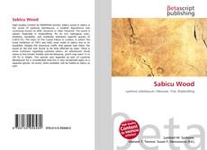 Couverture de Sabicu Wood