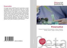 Buchcover von Preservative