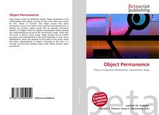 Capa do livro de Object Permanence 
