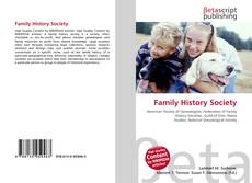 Buchcover von Family History Society