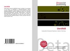 Capa do livro de Uersfeld 