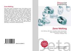 Buchcover von Zone Melting