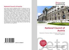Buchcover von National Council of Austria