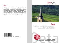 Buchcover von Accia