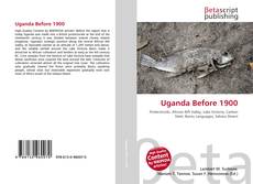 Capa do livro de Uganda Before 1900 