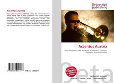 Copertina di Accentus Austria
