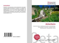 Capa do livro de Achenheim 