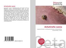 Buchcover von Achatinella caesia