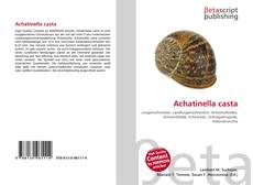 Copertina di Achatinella casta