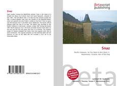 Capa do livro de Snaz 