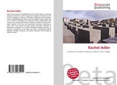 Capa do livro de Rachel Adler 