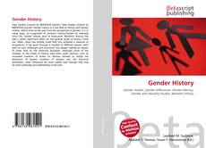 Buchcover von Gender History