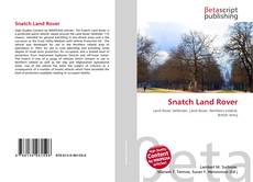 Capa do livro de Snatch Land Rover 