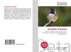 Capa do livro de Accipiter francesii 