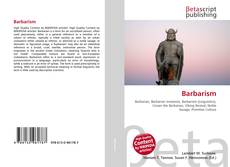 Capa do livro de Barbarism 