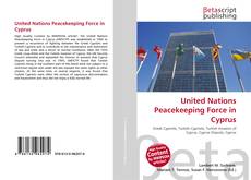 Capa do livro de United Nations Peacekeeping Force in Cyprus 