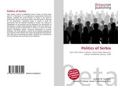 Buchcover von Politics of Serbia
